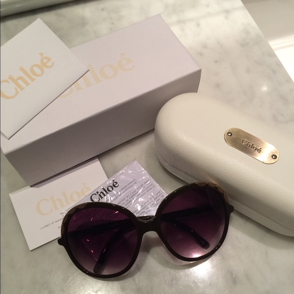 Chloe Oversized Sunnies - Picture 3 of 10